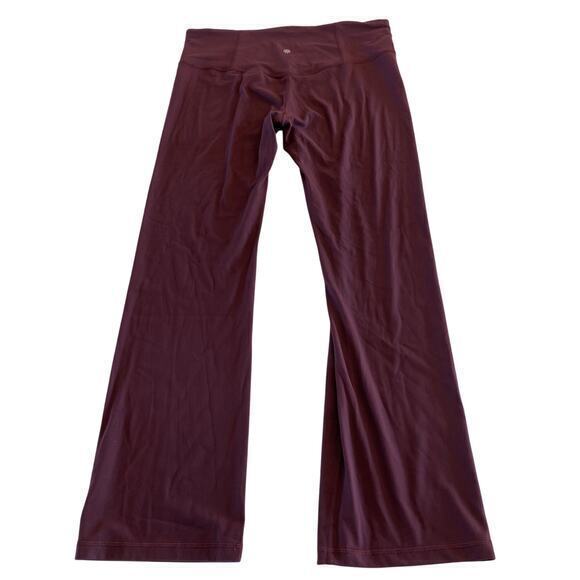 Athleta Elation Straight Leg Pants in Spiced Cabernet Size XL - Picture 4 of 12